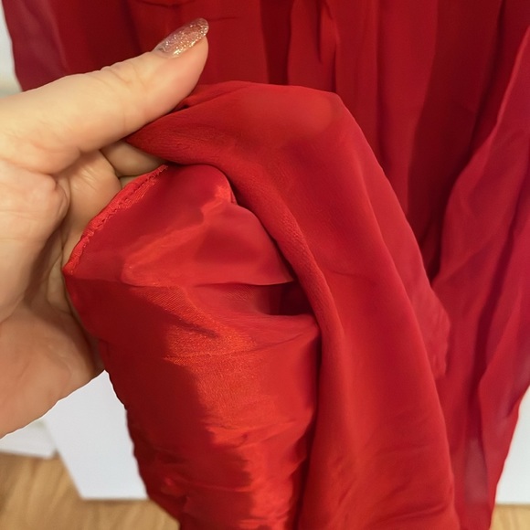 EUC size 10 sexy prom/formal red dress - Picture 8 of 9